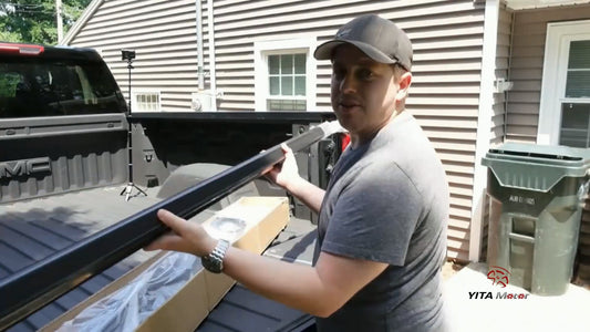 6.9Ft Bed Soft Roll up Tonneau Cover for 2020-2025 Chevy Silverado 2500 3500 HD