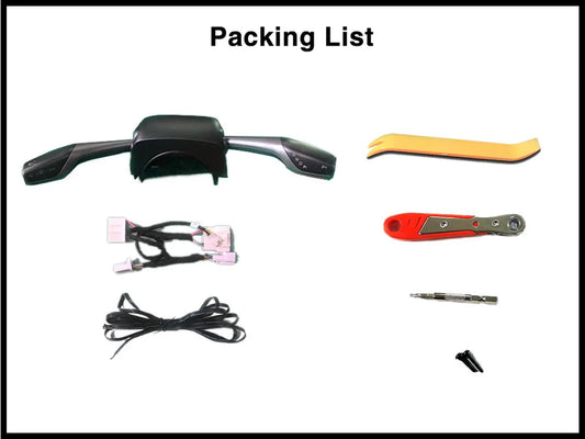 for Tesla Model 3 Highland Turning Stalks Shift Lever Gear Shifter Lever Signal Wiper Handle Shift Lever Indicator Kit