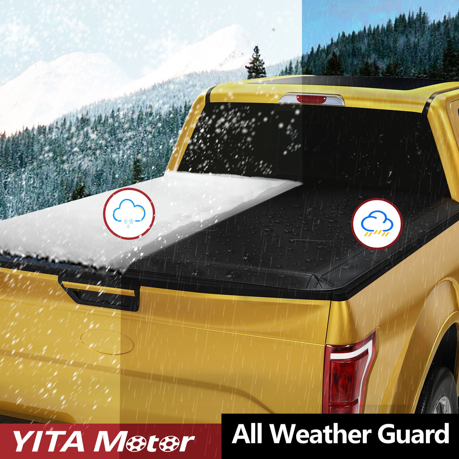 6.9Ft Bed Soft Roll up Tonneau Cover for 2020-2025 Chevy Silverado 2500 3500 HD