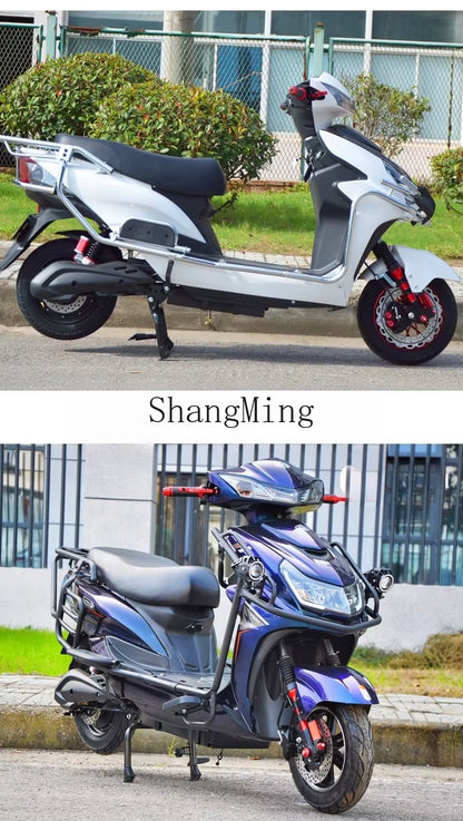 ZYH New Electric Vehicle 72V High-Power High-Speed Electric Motorcycle Long-Distance Running King Climbing Battery Car