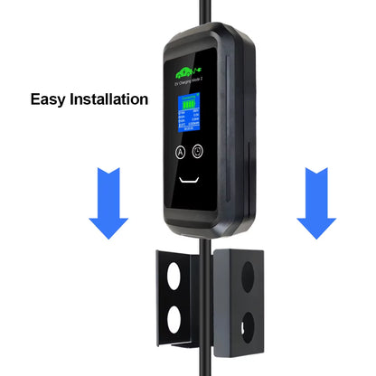 GOODCELL EV Charger Holder Wall Mounted, Durable EV Charging Cable Storage Hook for Electric Vehicles (Home/Garage Use)