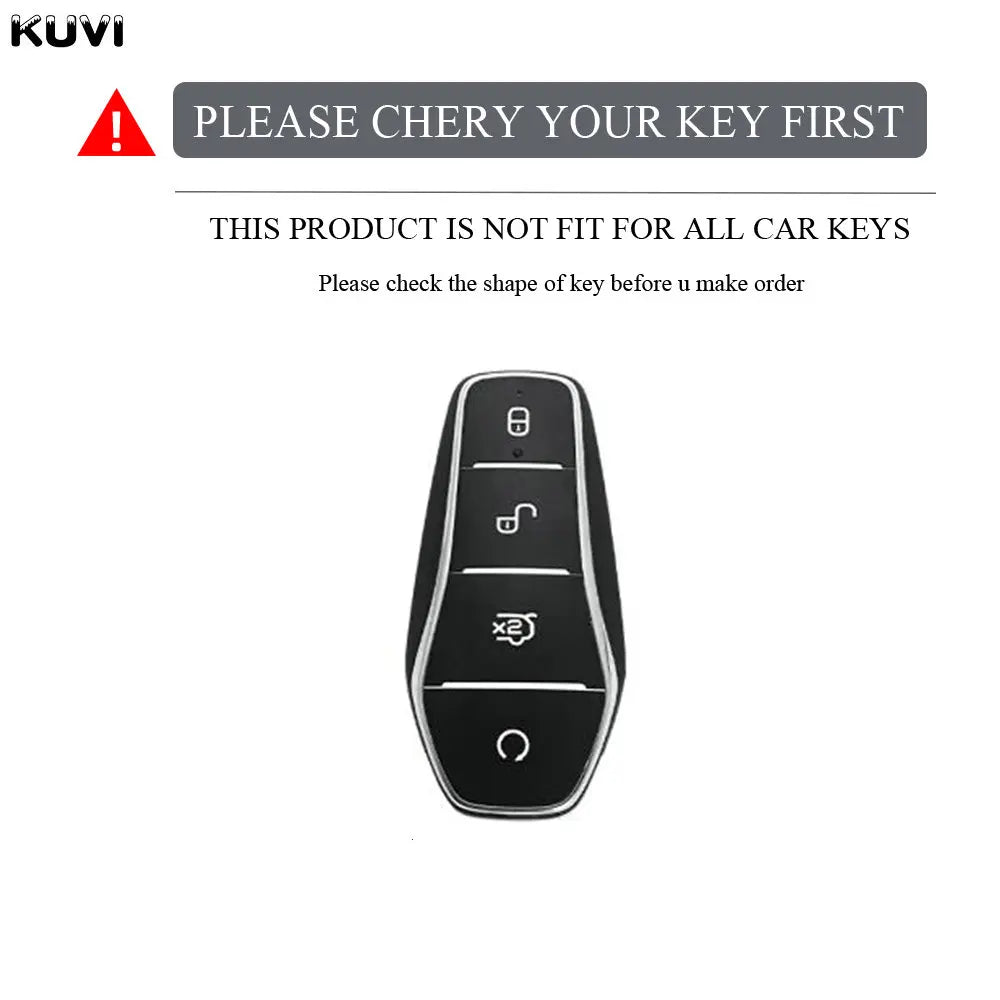4 Button TPU Car Remote Key Case Cover Shell Fob for BYD Atto 3 Han EV Dolphin Remote Control Protect Keychain Auto Accessories