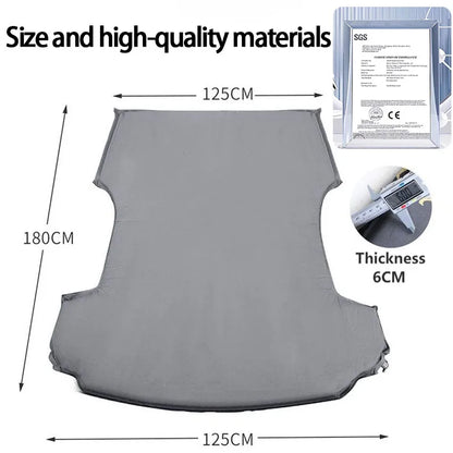 Inflatable Air Mattress for Tesla Model Y & Model 3 2017-2025 Outdoor Camping Inflatable Special Suede Fabric Car Travel Bed