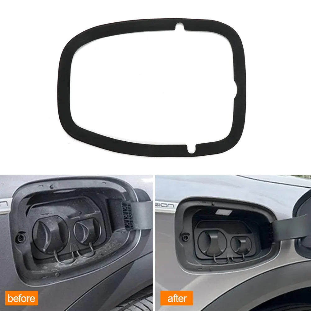 Car Charging Port Dust Plug Protective Cover Rubber Sealing Charging Port Sticker for BYD EV Atto 3 Yuan plus Dolphin Accessorie