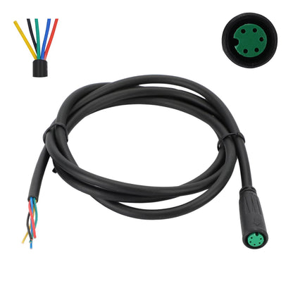 Ebike Cables - 2/3/4/5/8/9 Pins Electric Bike Extension Cables for Motor, Brakes, Gear Sensor, Display, Controller, and Throttle