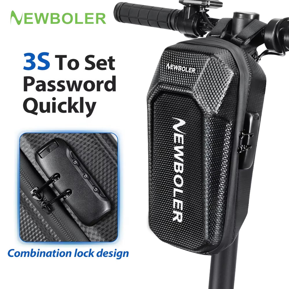 5L Electric Scooter Bag Accessories Electric Vehicle Bag with Password Lock Waterproof Xiaomi Scooter Front Bag Bike Bag