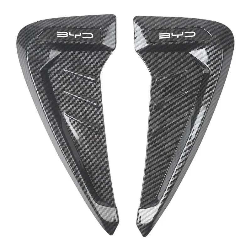 Car Shark 3D Gills Stickers Side Fender Vent Decoration Modification Hood Air Outlet Stickers for BYD Song Qin Han EV Tang DM