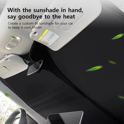 Novaacc Windshield Sunshade for Tesla Model 3 Highland Model Y 2016-2024 Sun Shield Heat UV Protection Visor Accessories
