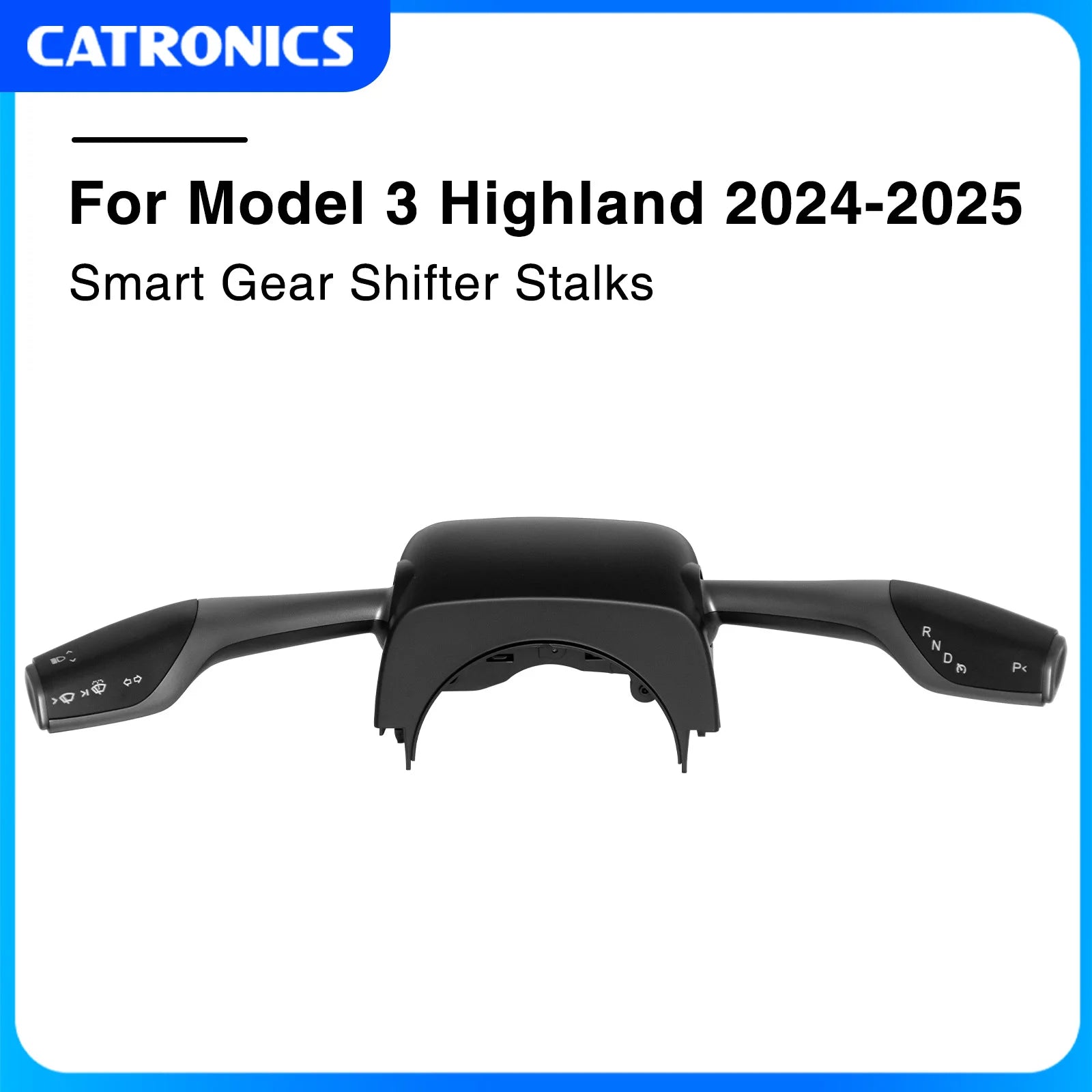for Tesla Model 3 Highland Turning Stalks Shift Lever Gear Shifter Lever Signal Wiper Handle Shift Lever Indicator Kit