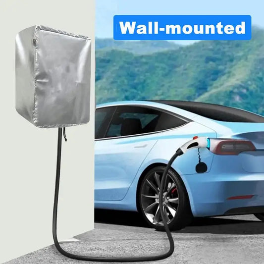 Charger Station Cover Protector Electric Vehicle Charger Rain Cover Weatherproof EV Charger Cover for Most Car Charger Stations