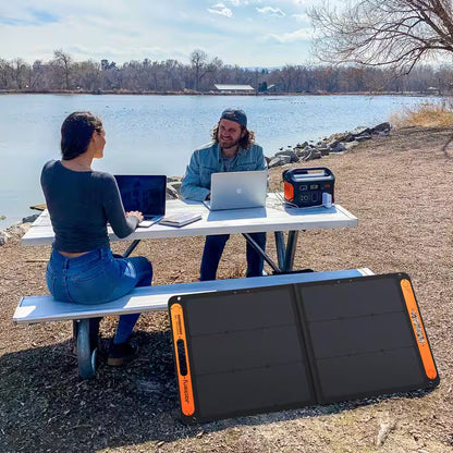Solar Saga 100-Watt Portable Solar Panel, Weather Resistant