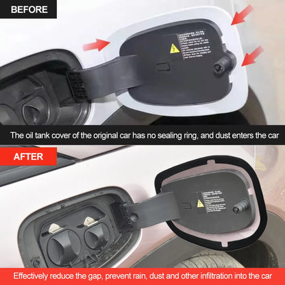 Car Charging Port Dust Plug Protective Cover Rubber Sealing Charging Port Sticker for BYD EV Atto 3 Yuan plus Dolphin Accessorie