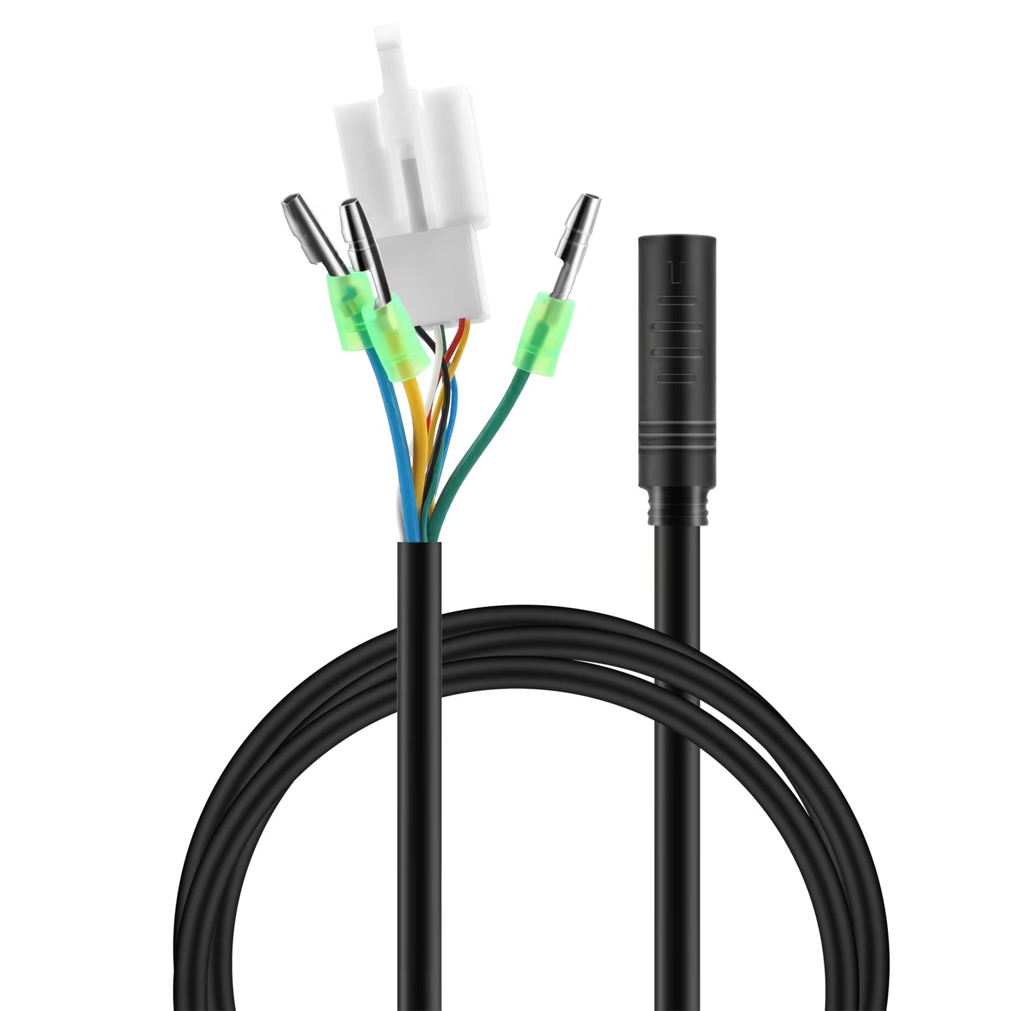 Ebike Cables - 2/3/4/5/8/9 Pins Electric Bike Extension Cables for Motor, Brakes, Gear Sensor, Display, Controller, and Throttle