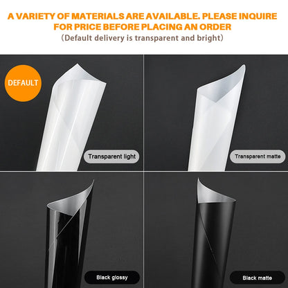for Tesla Model X 2016-2024 Car Door Sills Protective Handle Sticker Precut Paint Protection Film TPU PPF 8.5Mil Decal