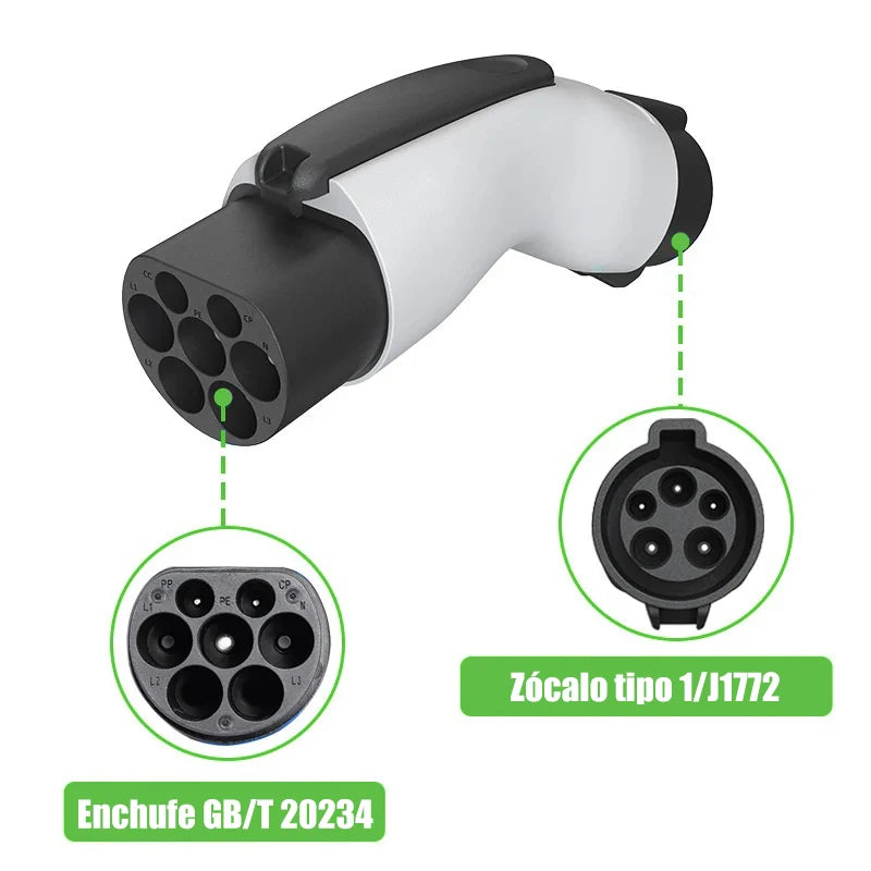 BYD Auto Exclusive Edition Adapter Type1 to GBT Adapter EV Charging J1772 to GBT Anti-Theft Adaptor Electric Car Charger