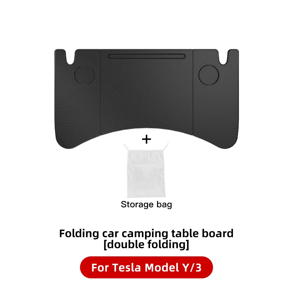 for Tesla Model XS 3 Y Highland Juniper 2018-2025 Steering Wheel Laptop Tray Food Desk Portable Office Table Car Accessories