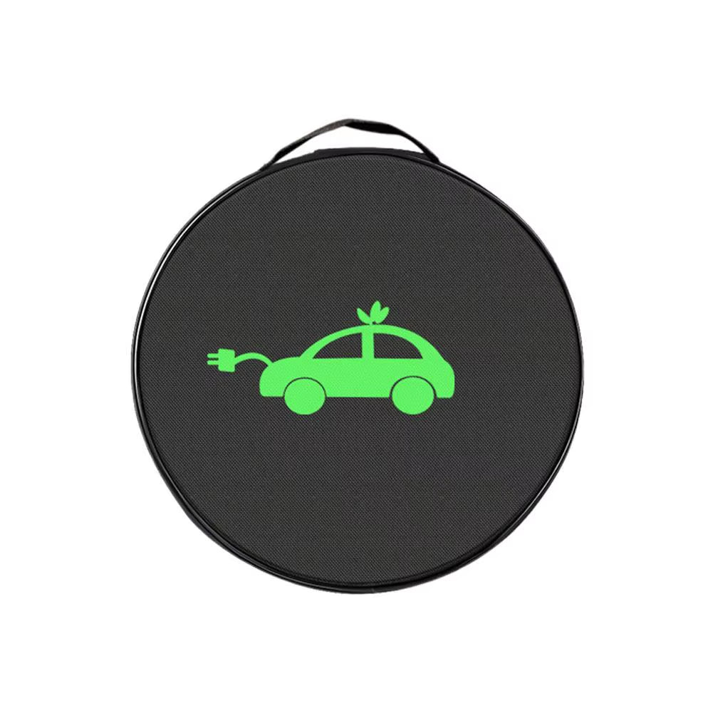 EV Cable Organizer Bag Electric Car Charger Box Charging Organizer Jumper Cable Bag Electric Vehicle Charging Cable Case