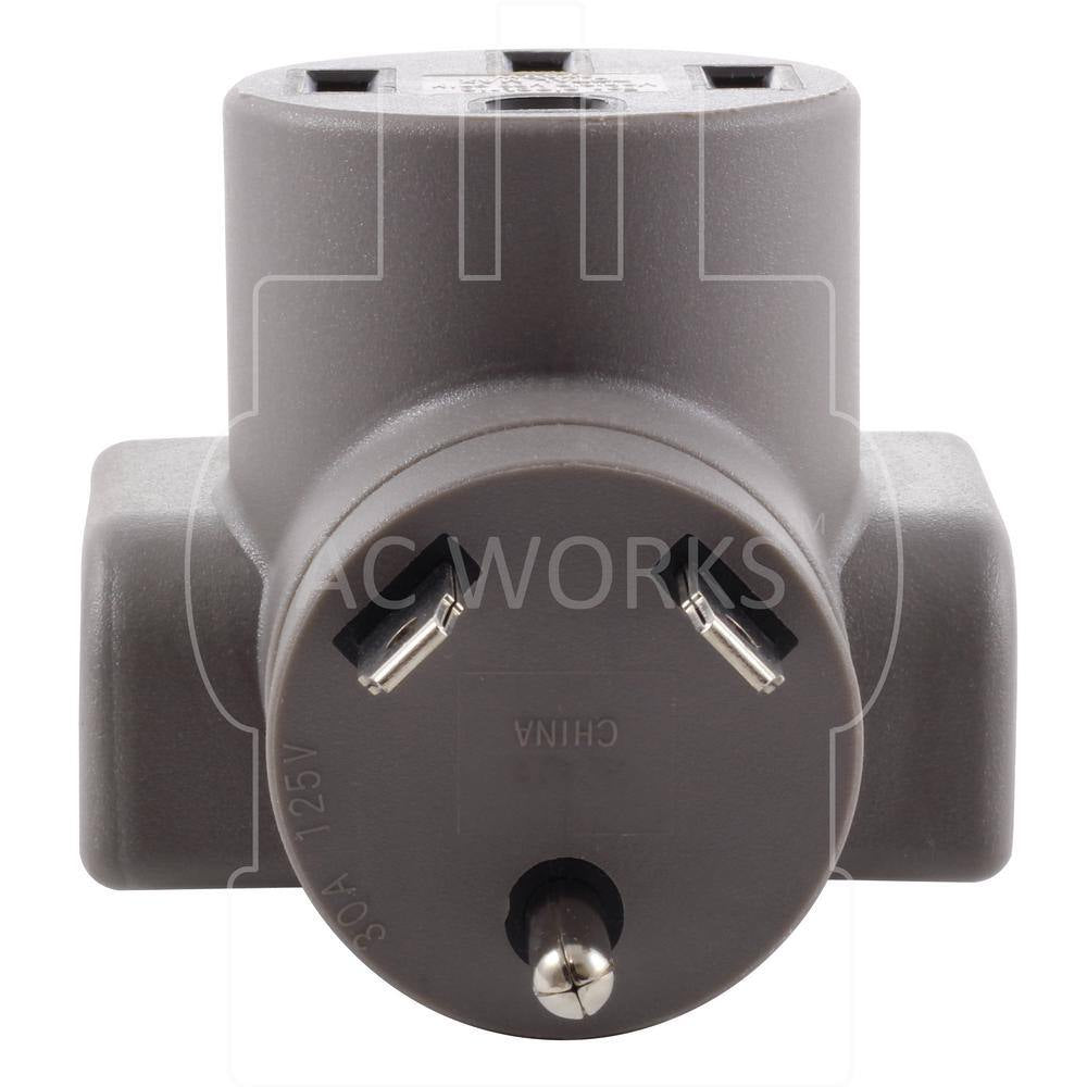 EVSE Charging Adapter RV TT-30P 30 Amp Plug to 50 Amp Electric Vehicle Adapter for Tesla Model S
