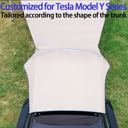 For New Tesla Model Y 2025-2020 Year Outdoor Car Trunk Tent Waterproof Car Trunk Extension Tent Sunshine-Proof Camping Equipment