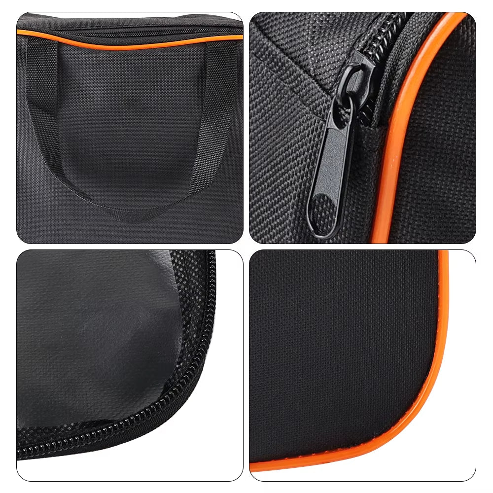 EV Cables Bag Electric Vehicle Charger Case EV Charging Cable Storage Bag Zipper Closure Car Chargers Oxford Cloth
