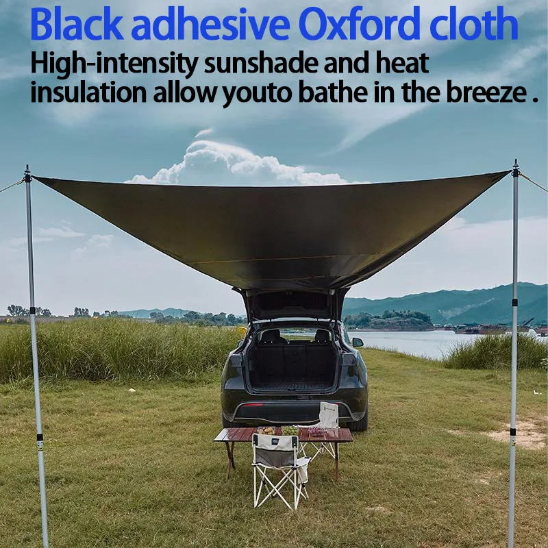 For New Tesla Model Y 2025-2020 Year Outdoor Car Trunk Tent Waterproof Car Trunk Extension Tent Sunshine-Proof Camping Equipment
