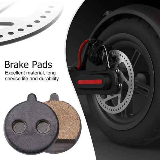 Folding Bike Disc Brake Pads 10 Pairs Electric Vehicle Brake Pads Electric Scooter Brake Pads for Kugoo Cycling Repair Accessory