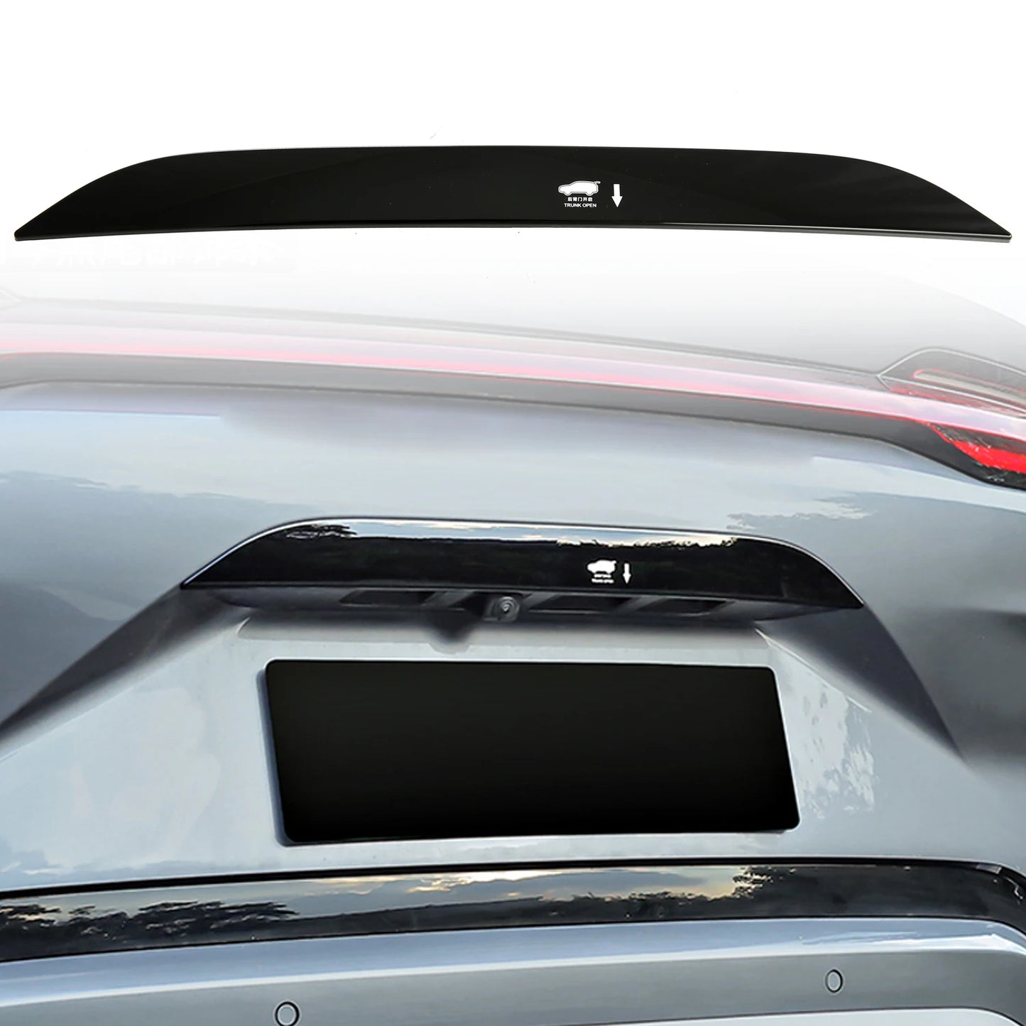 For BYD Song plus Dm-I EV / Seal U / Sealion 6 2023 2024 2025 Car Accessories ABS Rear Trunk Lid Cover