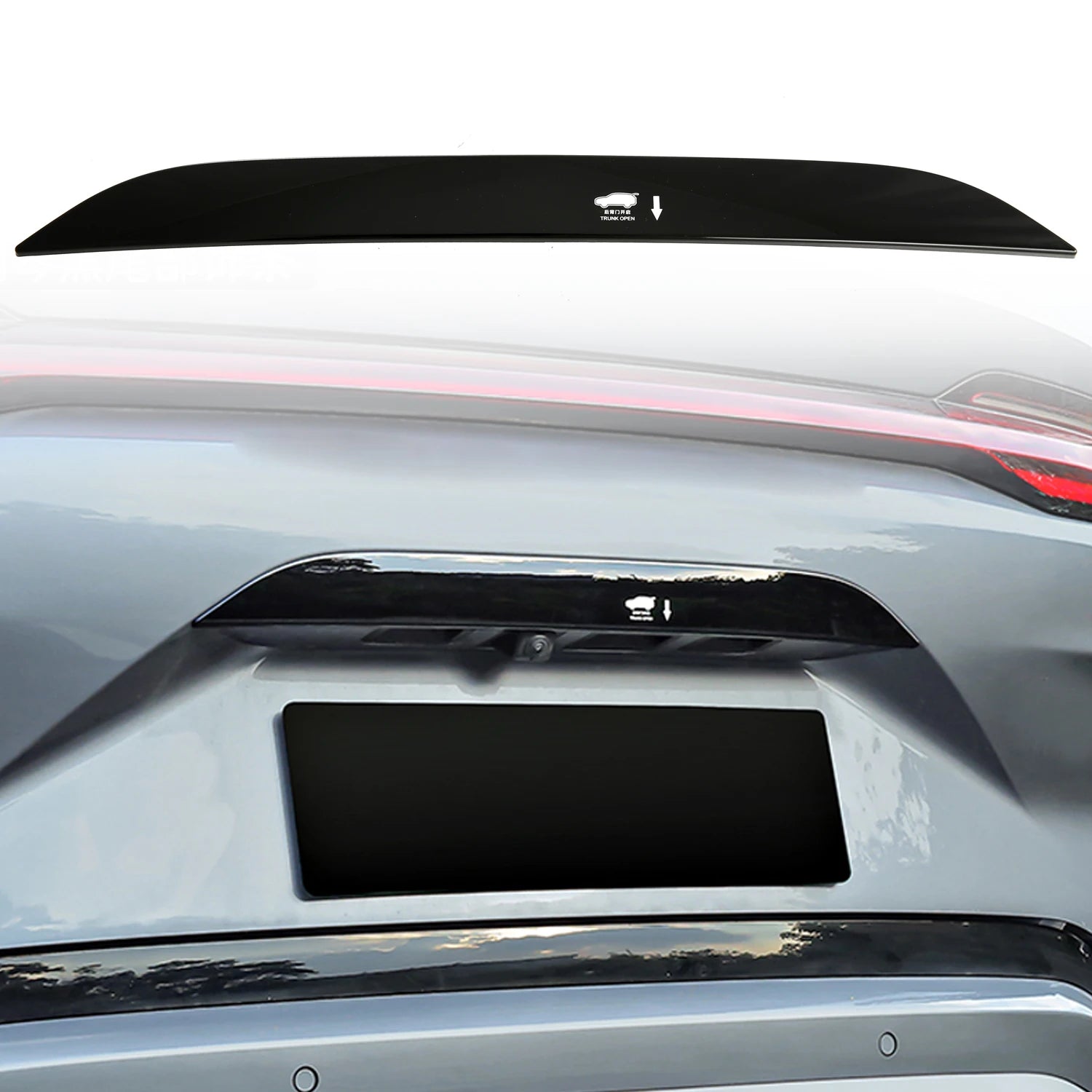 For BYD Song plus Dm-I EV / Seal U / Sealion 6 2023 2024 2025 Car Accessories ABS Rear Trunk Lid Cover
