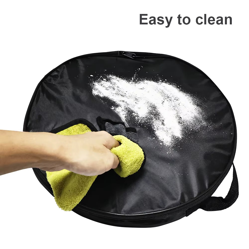 EV Cables Bag Electric Vehicle Charger Case EV Charging Cable Storage Bag Zipper Closure Car Chargers Oxford Cloth