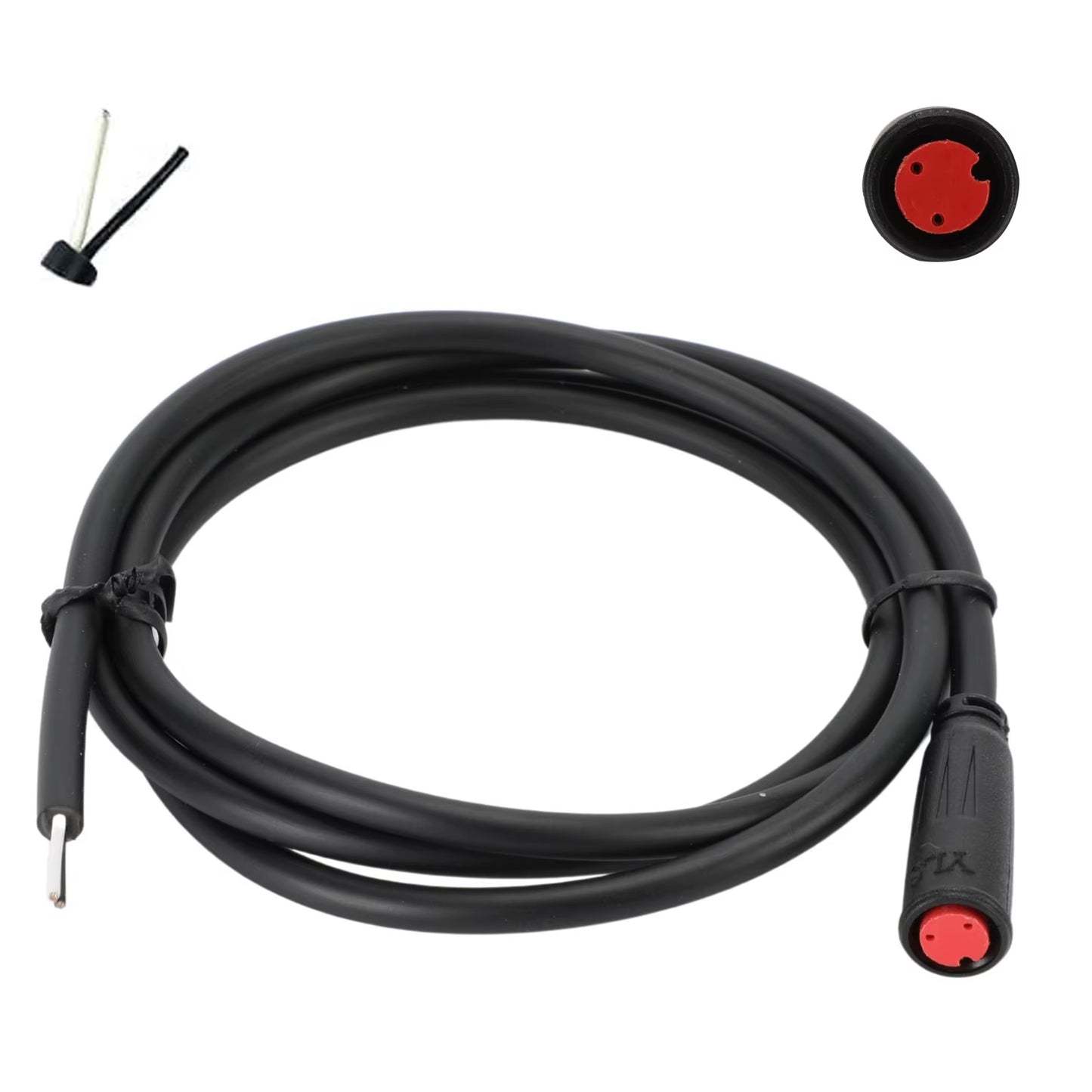 Ebike Cables - 2/3/4/5/8/9 Pins Electric Bike Extension Cables for Motor, Brakes, Gear Sensor, Display, Controller, and Throttle
