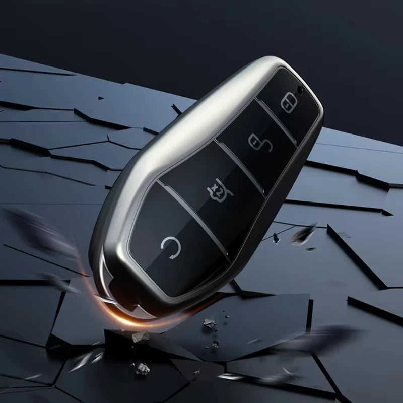 TPU Car Key Case for BYD Atto 3 Han EV Dolphin Durable Second Song Pro Tang Dm Qin plus MAX Yuan Key Bag Holder Cover Chain