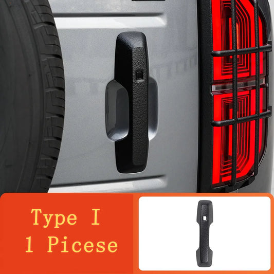 For BYD Equation Leopard 5 2023 2024 Car Tail Light Cover Guard Carbon Fiber Surround Taillight Auto Parts Car Accessories