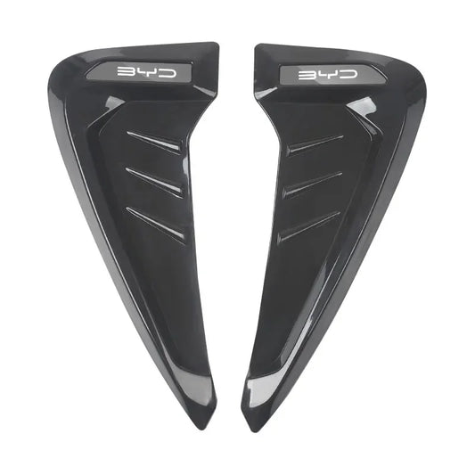 Car Shark 3D Gills Stickers Side Fender Vent Decoration Modification Hood Air Outlet Stickers for BYD Song Qin Han EV Tang DM