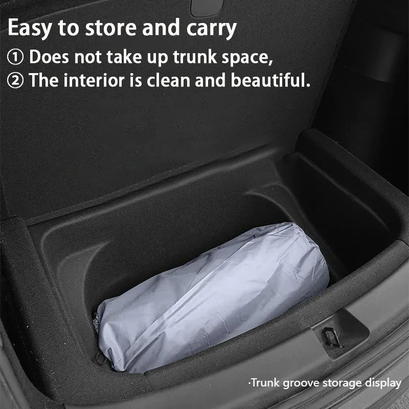 Inflatable Air Mattress for Tesla Model Y & Model 3 2017-2025 Outdoor Camping Inflatable Special Suede Fabric Car Travel Bed