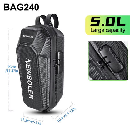 5L Electric Scooter Bag Accessories Electric Vehicle Bag with Password Lock Waterproof Xiaomi Scooter Front Bag Bike Bag