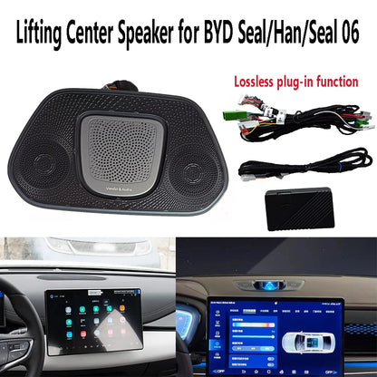 Auto Center Lifting Tweeter Speaker Setfor BYD Seal 06 Dm-I EV Han EV Dmi Seal U Dmi Audio Upgrade Ambient LED Lighting