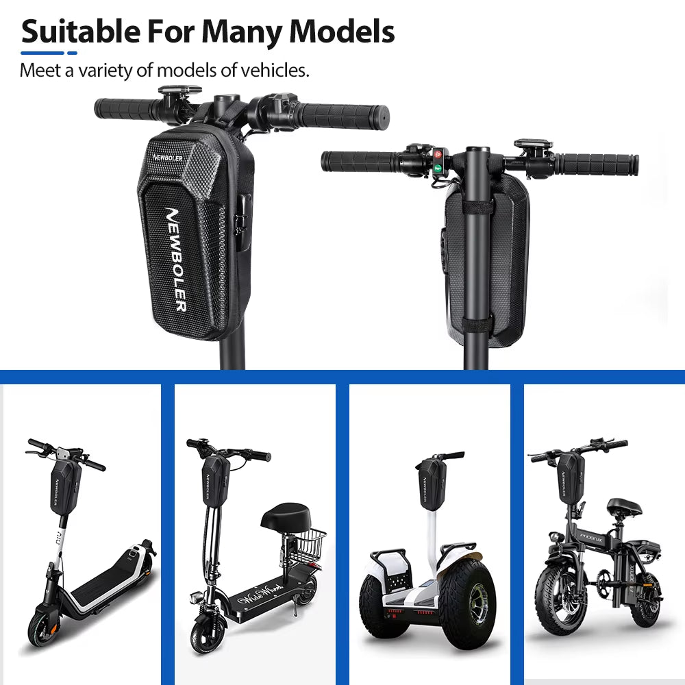 5L Electric Scooter Bag Accessories Electric Vehicle Bag with Password Lock Waterproof Xiaomi Scooter Front Bag Bike Bag
