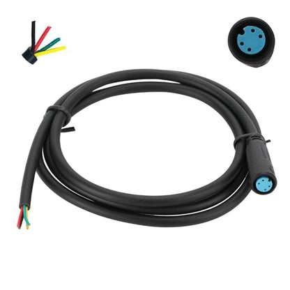 Ebike Cables - 2/3/4/5/8/9 Pins Electric Bike Extension Cables for Motor, Brakes, Gear Sensor, Display, Controller, and Throttle