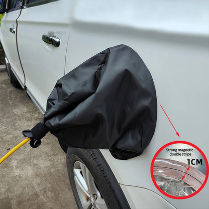 Electric Car Charging Plug Port Rainproof Cover Magnetic 360° All-Round Waterproof Dustproof Electric Vehicle Charging Protector