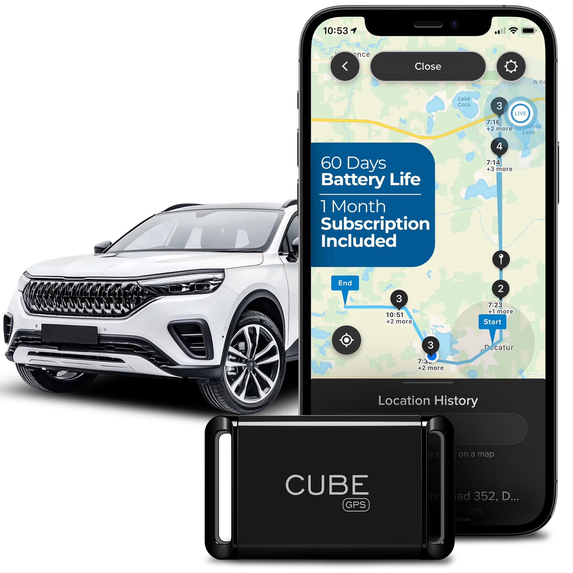 Vehicle and Pet GPS Tracker C7004