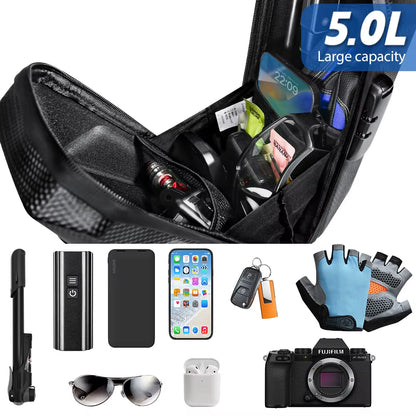 5L Electric Scooter Bag Accessories Electric Vehicle Bag with Password Lock Waterproof Xiaomi Scooter Front Bag Bike Bag