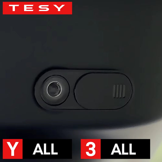 Car Camera Cover for Tesla Model Y 3 Cybertruck All Webcam Slide Blocker Privacy Protector Compatible with Tablet PC Laptop Ipad