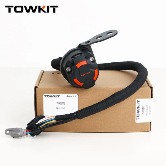 For BYD Formula Leopard 5 Trailer Wiring 7Pin&12Pin&13Pin Trailer Rear Lights Denza B5 Bao 5 Trailer Harness Plug