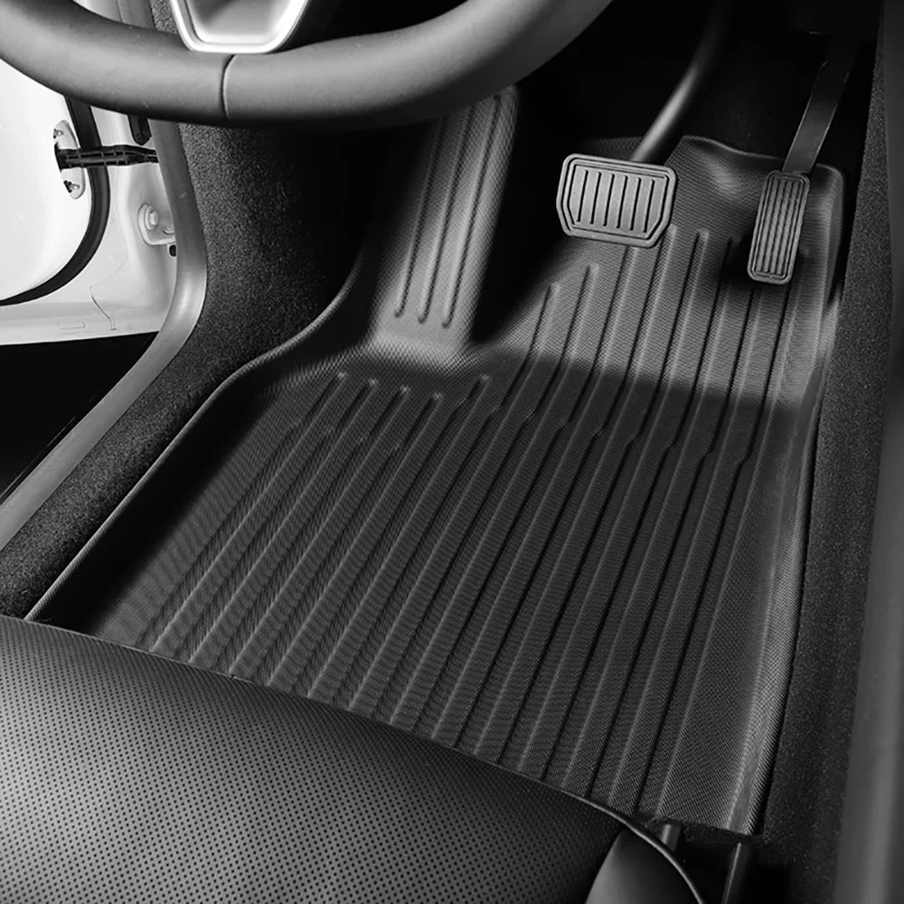 For Tesla New Model Y Juniper Launch 2025 Floor Mat TPE Carpet Waterproof Weather-Resistant Foot Pads Mats