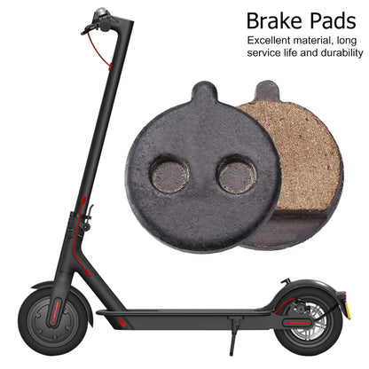 Folding Bike Disc Brake Pads 10 Pairs Electric Vehicle Brake Pads Electric Scooter Brake Pads for Kugoo Cycling Repair Accessory