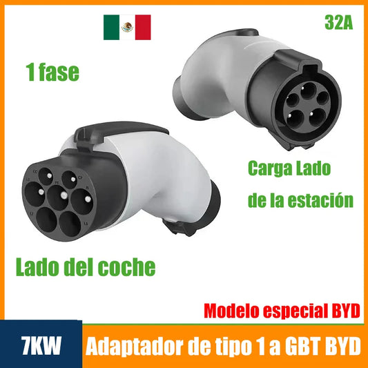 BYD Auto Exclusive Edition Adapter Type1 to GBT Adapter EV Charging J1772 to GBT Anti-Theft Adaptor Electric Car Charger
