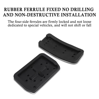 for Tesla Model 3 Model Y Highland 2017 to 2025 Foot Pedal Fuel Brake Pedal Rest Pedal Pads for Tesla Car Accessories