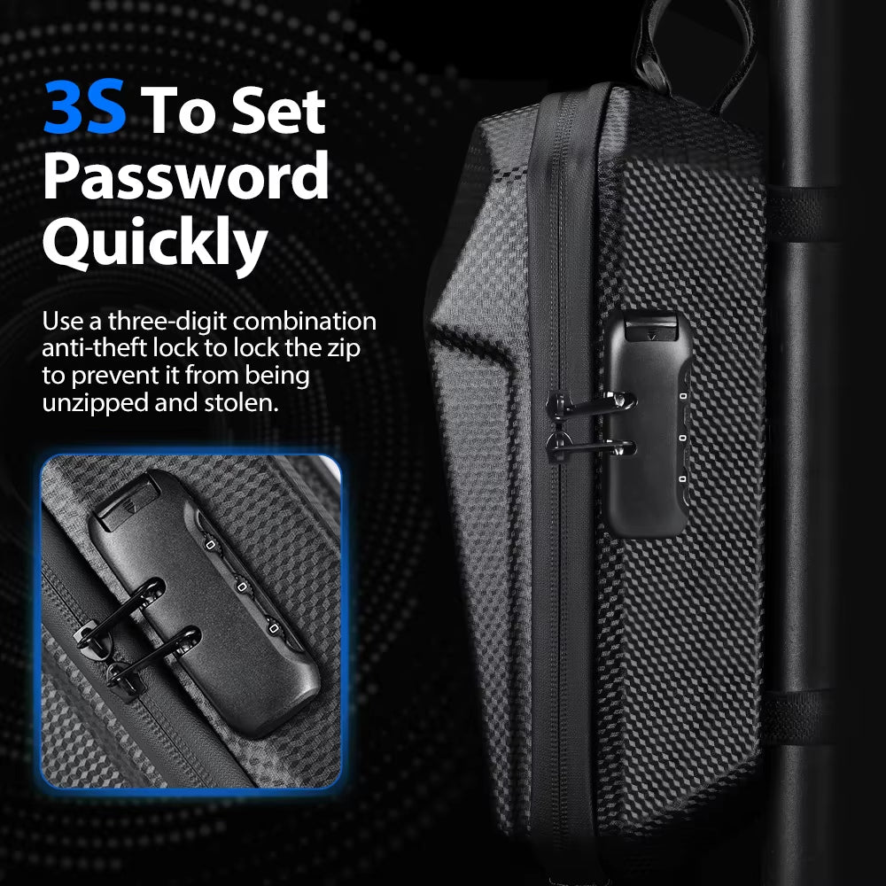 5L Electric Scooter Bag Accessories Electric Vehicle Bag with Password Lock Waterproof Xiaomi Scooter Front Bag Bike Bag