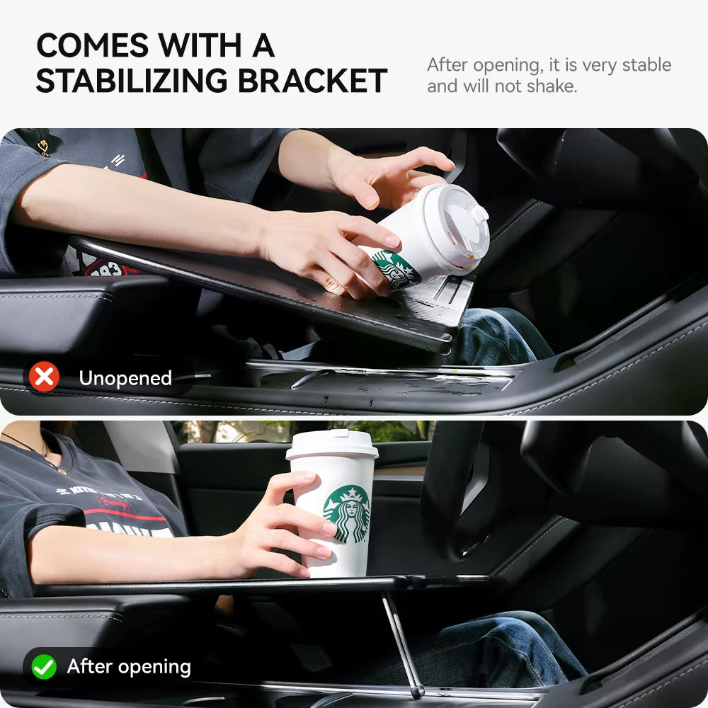 for Tesla Model XS 3 Y Highland Juniper 2018-2025 Steering Wheel Laptop Tray Food Desk Portable Office Table Car Accessories