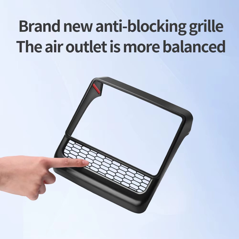 for Tesla Model 3/Y Highland Juniper Rear Center Console Air Outlet Cover Vent Outlet Dust Cover Car Styling Accessories